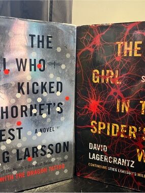 Books #3&4 in the Girl with the Dragon Tattoo series